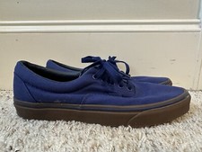 Tênis Vans Unisex Era (Lona) Azul Skate Shoe Masculino 9.5 Feminino 11 " comprar usado  Enviando para Brazil