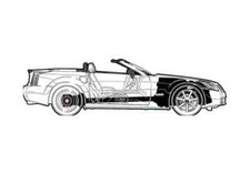 Photo blueprint cadillac for sale  UK