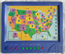 Geo Genius II EUA brinquedo educativo interativo falante 1998 Caslespring Ent VTG comprar usado  Enviando para Brazil