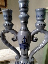 Coppia candelabri ceramica usato Coppia candelabri ceramica usato  Italia