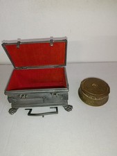 Cofanetto portagioie peltro usato  Solza
