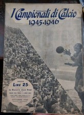 Campionati calcio 1945 usato  Novara