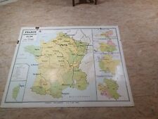 Ancienne carte scolaire d'occasion  Dun-sur-Meuse