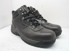 Botas de construção Propét masculinas de corte médio escudo andador biqueira de segurança marrom 15M (D) comprar usado  Enviando para Brazil