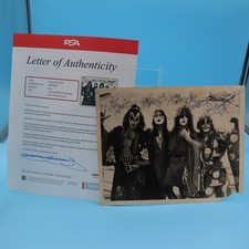 Kiss signed photo for sale  Santa Rosa