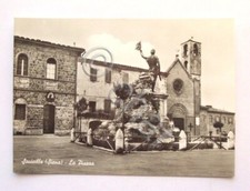 Cartolina Sovicille ( Siena ) - La Piazza 1950 ca comprar usado  Enviando para Brazil