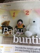 Baby bunting knitting for sale  HALIFAX