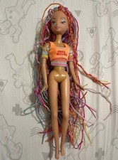 Bambola capelli plastificati usato  Blufi