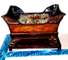 Footed metal planter for sale  Atlanta