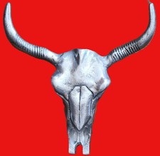 Metallguss silber rindsschäde gebraucht kaufen  Bitburg