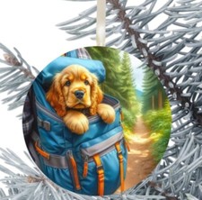 Cane appendere bauble usato  Spedire a Italy