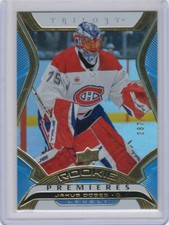 2024-25 Extended Trilogy Rookie Premieres Nível 1 Jakub Dobes RC #/999 MONTREAL, usado comprar usado  Enviando para Brazil