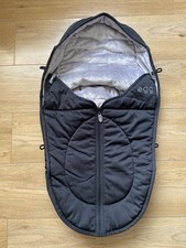 Egg footmuff black for sale  MANCHESTER