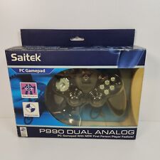 Używany, Saitek P990 Dual Analog PC Gamepad Instalacja CD na sprzedaż  Wysyłka do Poland