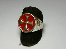 Anello templare argento usato  Virle Piemonte
