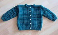 Babystrickjacke jungen dunkelg gebraucht kaufen  St. Leon-Rot