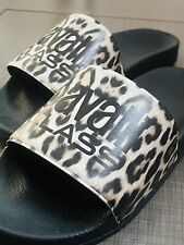 NOVAS Sandálias Planas Roberto Cavalli Class Estampa Animal Piscina Slides Tamanho 8.5 comprar usado  Enviando para Brazil