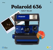 Polaroid 636 Close Up (Azul Marinho) — Câmera de Filme Instantânea 600, Flash Embutido,, usado comprar usado Polaroid 636 Close Up (Azul Marinho) — Câmera de Filme Instantânea 600, Flash Embutido,, usado comprar usado  Enviando para Brazil
