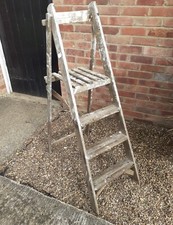Wooden painters steps for sale  SPALDING