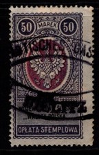 Polônia (Walita) 1920 50m receita usada P14,5x14 - S34998 comprar usado  Enviando para Brazil