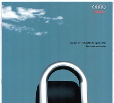 Audi roadster specifications d'occasion  Expédié en Belgium