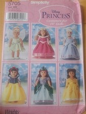 PADRÃO DE COSTURA SIMPLICIDADE DISNEY PRINCESA SEIS 18" BONECA FANTASIAS CINDERELA ARIEL, usado comprar usado PADRÃO DE COSTURA SIMPLICIDADE DISNEY PRINCESA SEIS 18" BONECA FANTASIAS CINDERELA ARIEL, usado comprar usado  Enviando para Brazil