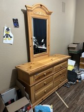 solid wood pine dresser for sale  Orlando