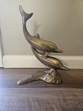 Vintage brass dolphin for sale  Berwick
