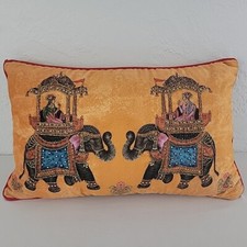Elephant embroidered pillow for sale  Saint Petersburg