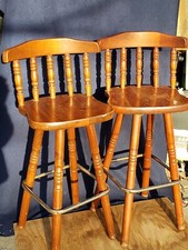 Vintage pair oak for sale  Gainesville