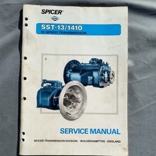 Spicer gearbox workshop for sale  LOUGHBOROUGH