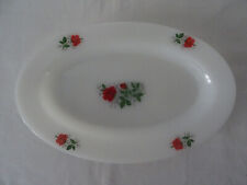 Plat ovale fleurs d'occasion  France