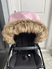 Pram hood fur for sale  HULL