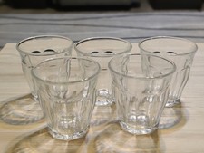 Conjunto de 5 copos de suco Duralex feitos na França picardia copos transparentes veja fotos comprar usado  Enviando para Brazil