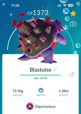 Novo Pokémon Shiny Blastoise Gigamax COMÉRCIO Registrado Shiny Blastoise requer comprar usado  Enviando para Brazil