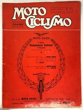 Moto ciclismo 1951 for sale  UK