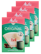 Melitta filtertüten 1x4 gebraucht kaufen  Preußisch Oldendorf