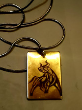 Pendentif taureau tribal d'occasion  Barjols