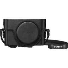 Jaqueta de câmera Sony estojo de couro sintético para RX100 Series preta LCJ-RXK BC, usado comprar usado  Enviando para Brazil