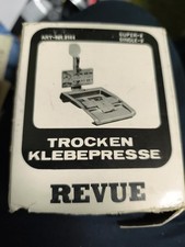 Trockenklebepresse revue super gebraucht kaufen  Gangelt