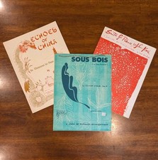 Lot vintage sheet d'occasion  Expédié en Belgium