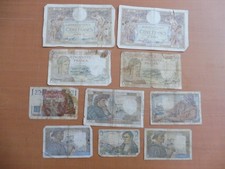 Lot ancien billet d'occasion  Senones