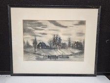 Original charcoal drawing for sale  Kansas City