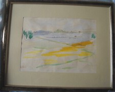 Quadro acquarello pittore usato  Cagliari