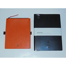 Novo* Montblanc Papelaria Fina Laranja Pass Partout & Pocket Notebook #146 119482, usado comprar usado  Enviando para Brazil