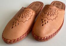 Womens leather slippers for sale  MANCHESTER
