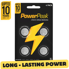 Powerpeak cr1632 battery for sale  CHATHAM