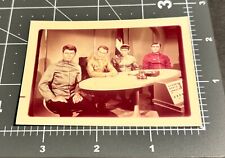 1960 STAR TREK Captain Kirk SPOK TV SET Televisão Ainda Vintage Instantâneo FOTO comprar usado  Enviando para Brazil