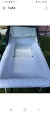 Pram liner silver for sale  NORWICH