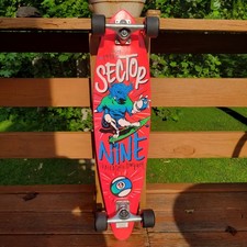 🔥Setor 9, Longboard Swift, Caminhões Gullwing 34", Uso Mínimo Zoom nas Fotos!🔥 comprar usado  Enviando para Brazil